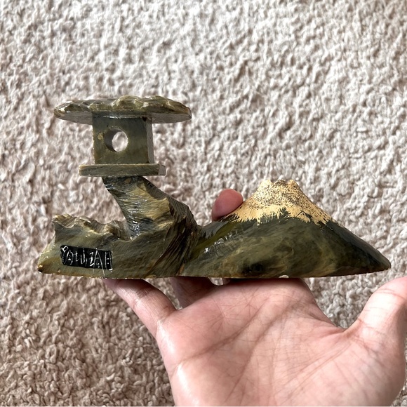 Vintage Japanese Natural Stone Shikoku Spirit Lantern Signed RARE! - Picture 1 of 8